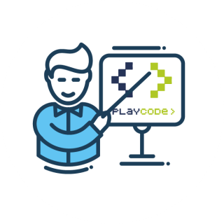 profesor Tabaja como profesor con Play Code Academy